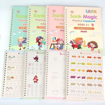 Livre d'Apprentissage SANK Pro™ (Effaçable) + Lecteur de Carte