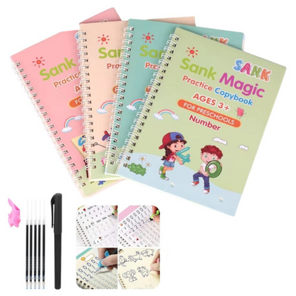 Livre d'Apprentissage SANK Pro™ (Effaçable) + Lecteur de Carte